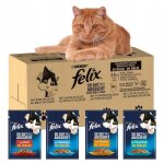 Purina felix nourriture humide pour chat m�lange de saveurs 120 x 85 g