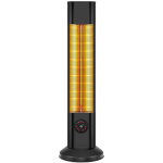 Purline - chauffage halogène 2000w avec télécommande Purline - chauffage halogène 2000w avec télécommande