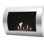 Purline - chemin�e � l'�thanol en acier incurv�