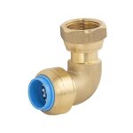 Tout push - quick plomberie raccord coude ecrou libre femelle 15 x 21 mm diam. 16 mm Tout push - quick plomberie raccord coude ecrou libre femelle 15 x 21 mm diam. 16 mm