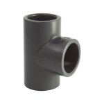 Té pvc pression piscine 90° diamètre 50 mm, 16 bars Té pvc pression piscine 90° diamètre 50 mm, 16 bars
