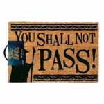International - rd - rs461021 - doormat you shall not pass - - - le seigneur - des anneaux - pyramid