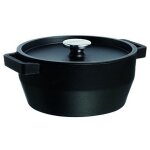 Pyrex cocotte ronde en fonte grise 28 cm 6, 3 litres