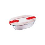 Cook & heat plat rect 17x10 + cv - pyrex
