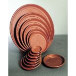 Pz 24 ics soucoupe en polypropyla ne pour pots de fleurs et fleurs de jardin de diama tre cm 33