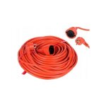 Vertex pzo30m cable de cble de rallonge rtractable 30 m 3x2. 5 mm orange