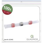 Quadrios - 22c462 prolongateur avec gaine thermor�tractable 0. 5 mm� 1. 0 mm� enti�rement isol� rouge ...