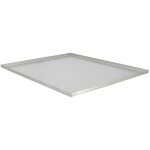 Plateau pour chariot plastique à roulettes quarti Plateau pour chariot plastique à roulettes quarti