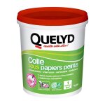 Quelyd - colle tous papiers peints indicateur coloré conditionnement: 1kg Quelyd - colle tous papiers peints indicateur coloré conditionnement: 1kg