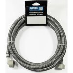Quick plomberie flexible de raccordement inox coud 250 cm ff 20x27