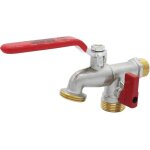 Vanne arrosage m 20x27 1 / 4 tour 2 sorties - quick plomberie