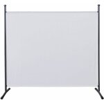 Quick - star - paravent 180 x 178 cm stoff raumteiler gro stellwand trennwand balkon sichtschutz wei ...