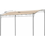 Quick - star - ersatzdach 250x300cm pergola terrassen�berdachung sand