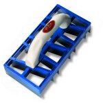 Pavan raboteuse a' plaques de platre avec lames en acier lisses, construction 27, 5x12 cm