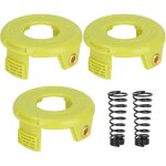 Rac118 rac119 couvercle de bobine pour coupe - bordure ryobi rlt3025f, rlt3025s, rlt3525s, rlt2523, rlt3525, ...