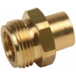 Raccord 1 pi�ce pour gaz butane / propane � souder, m�le x diam. 12 mm - gazinox