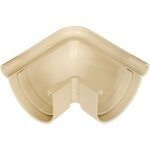 Jardibric - raccord angle 90 profilt 25 sable ? assemblage coin en pvc pour gouttire  coller