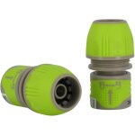Raccord automatique universel jardibric 12 / 15 / 19 mm ? polyvalent et pratique pour tuyaux de différents ... Raccord automatique universel jardibric 12 / 15 / 19 mm ? polyvalent et pratique pour tuyaux de différents ...
