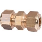 Raccord bic�ne droit laiton - � 22 mm