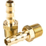 Raccord cannel� legris bspt 1 / 4' m�le cannel� m�le 7 mm en laiton, droit ( prix pour bo�te de 10 )