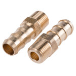 Legris - raccord cannel� bspt 1 / 4' m�le cannel� m�le pour tuyau 10 mm en laiton, droit ( prix pour ...
