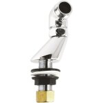 Raccord chrom sur gorge excentre 22mm 20 / 27