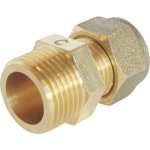 Raccord  compression laiton tc 10 - mle 12 / 17