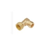 Raccord coud� - 90 degr�s - a joint plat - gaz bd1386 - m / f 1 / 2 banides et debeaurain 0238612