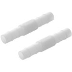 Raccord droit pour circuit d'eau 8mm 2 pi�ces dans blister