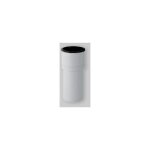 Raccord droit geberit silent - pp pour wc blanc -  110 mm