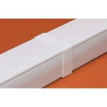 Mc distribution ? raccord de goulotte en pvc rigide 110mm ? r�sistant au feu m1 ? antichoc et stabilis� ...