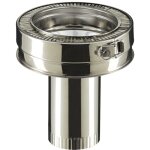 Raccord haut sur conduit poujoulat therminox dn80mm