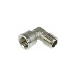 Raccord hydraulique coud� legris r 1 / 4 m�le g 1 / 4 femelle, 60 bars bars ( prix pour paquet de 3 ) ...