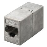 Raccord modulaire rj45, cat 6, 2x fiche rj45 (8p8c).
