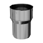 Ten - raccord po�le - tubage flexible inox �153(m)x155 / 131