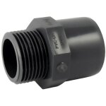 Raccord pvc pression - adaptateur pvc pression fm - m �63 / 75 - 1''1 / 2