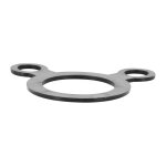 Raccord pvc pression - joint plat eva 90