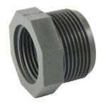 Raccord pvc pression ? r�duction simple � visser mf 1'' - 3 / 4'' ? pression maxi 16 bars ? pour installations ...
