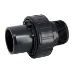 Raccord pvc pression - raccord union pvc pression mixte mf - m �63 / 50 - 2''