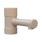 Jardibric - raccord rcuprateur d'eau profilt 80 sable ? sortie 35 mm ? collecteur eau de pluie