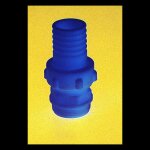 Raccord de tuyau droit en 3 pia ces de nylon sia ge conique de 1 1 / 4  x 30 mm