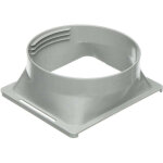Raccord de tuyau d'�chappement portable en plastique pour fen�tre de climatisation