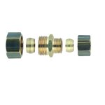 Raccord union laiton réduite biconique - diamètre 10 - 12 mm Raccord union laiton réduite biconique - diamètre 10 - 12 mm