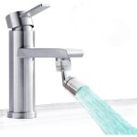 Raccordeur de robinet fishtec orientable 360� 2 jets diff�rents