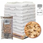 Paillage mulch v�g�tal plaquette foresti�re palette de 10 sacs de 50 l - kom24 - 10x50