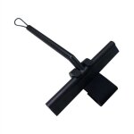 Raclette de douche nettoyant pour vitre artefact de vitre d'essuie - glace en silicone (essuie - glace ...