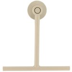 Raclette de douche pp tpr sur ventouse - taupe tendance