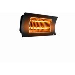 Radialight oasi lampe à infrarouges chauffante noir 1000 / 2000 w Radialight oasi lampe à infrarouges chauffante noir 1000 / 2000 w