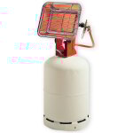Radiant gaz propane splus solo p 821 srx portable 2800  4600w avec tuyau orange et dtendeur rglable ...