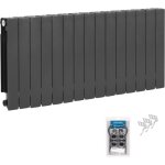 Fluidheat - radiateur aluminium h. 57 x 120 cm adr 500 1635 w